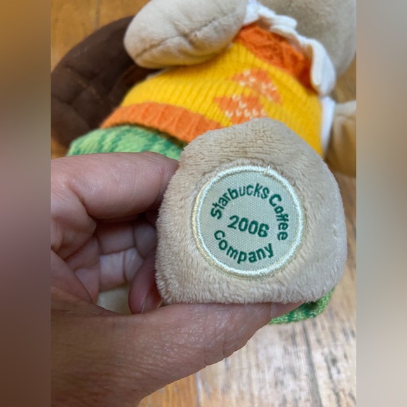 Starbucks Bearista Plush Bear 9" Golf Golfer 50th Edition 2006 Barista Coffee - Picture 4 of 5